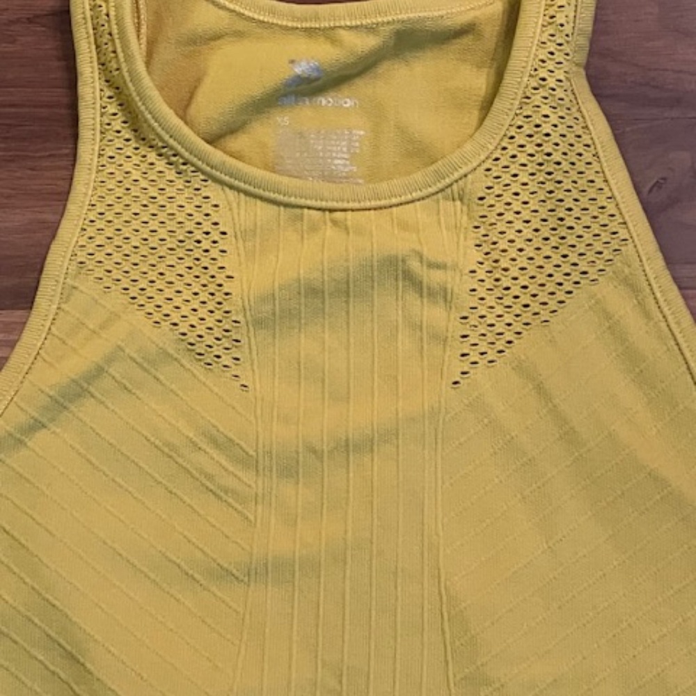 All In Motion Yellow Tank size XS - Picture 2 of 3
